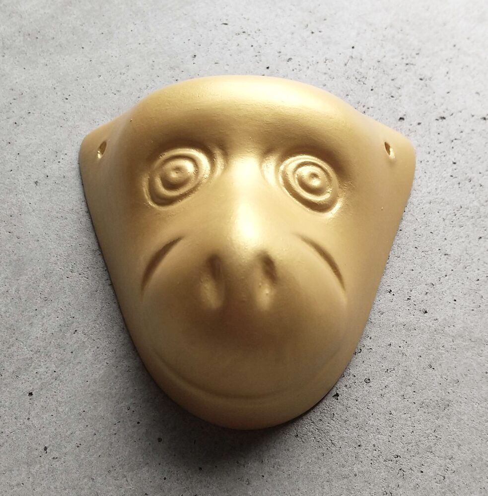 黄金の猿面 Golden Sarumen(Monkey mask)